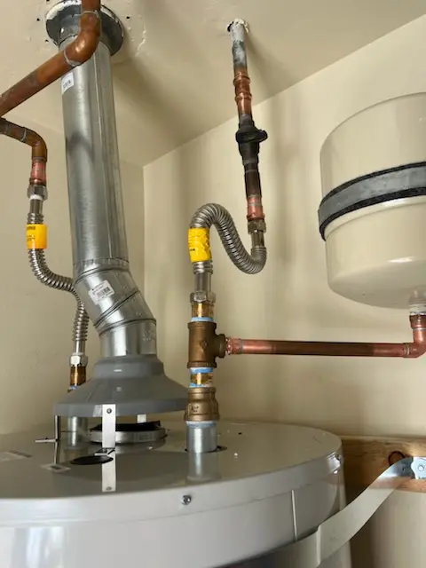 Water heater installation and plumbing repair in Laurel Bay